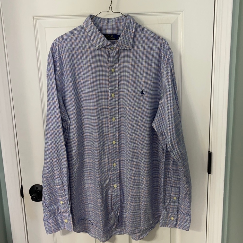 NWOT Polo Ralph Lauren LS Button Down Shirt - XL